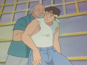 Karate Kid animation cel ralph macchio production used rare - Picture 1 of 3