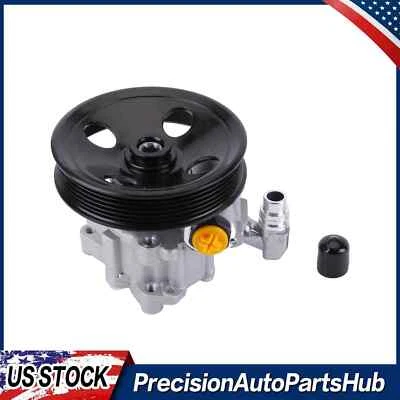For 2006 Mercedes Benz CLS500 CLS55 AMG Power Steering Pump W/Pulley 0044669401 - Image 1 of 4
