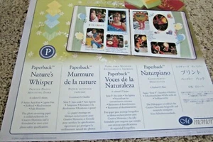 Creative Memories 10x12 Nature's Whisper bedrucktes Foto Montagepapier, 12 Blatt - Bild 1 von 2