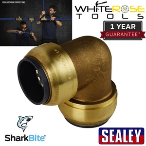 Sealey Equal Elbow Ø15mm 90° Elbow Air Supply Ring Main System - Picture 1 of 9