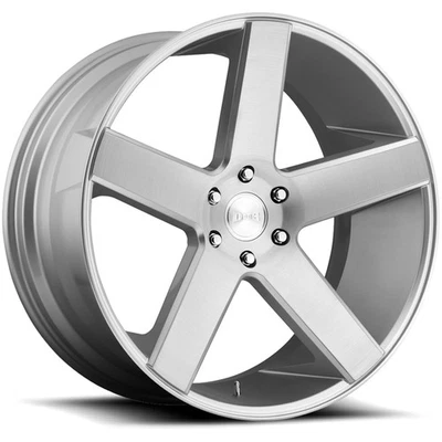 Dub S218 Baller 24x10 6x5.5" +19mm Brushed Wheel Rim 24" Inch Foto 1 de 4