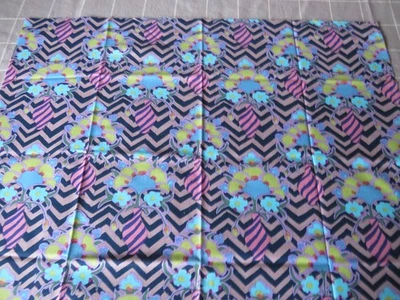 Kaffe Fassett STRIPED VASE GP55 GREY fat quarter original issue - Image 1 of 2