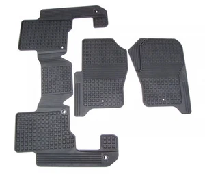 Genuine Land Rover LR006238 Black Rubber First and Second Row Floor Mats for LR3 - Picture 1 of 1