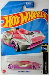 2022 Hot Wheels Treasure Hunt M HW Warp Speeder Pink X-Raycers #4/5! - Bild 1 von 2