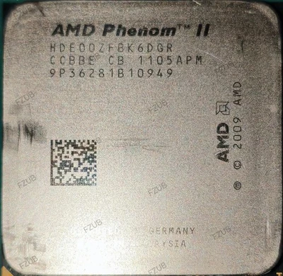 AMD Phenom II X6 1100T Black Edition 3,3 GHz - Bild 1 von 2