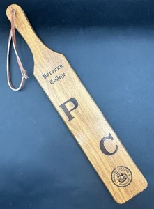 Paleta de madera vintage Parsons College Fraternity Pledge Frat Fairfield Iowa - Imagen 1 de 9