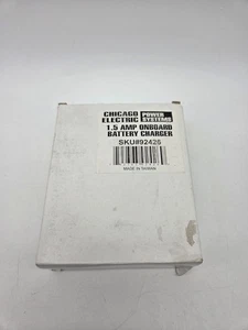Chicago Electric Power Systems 92426 1.5 Amp Onboard Battery Charger, New In Box - Picture 1 of 4