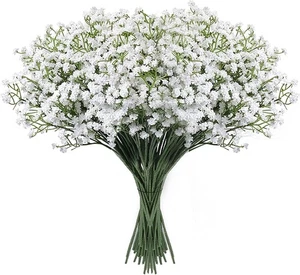 Babys Atem Kunstblumen, 18 Stück Gypsophila Real Touch Blumen  - Bild 1 von 9