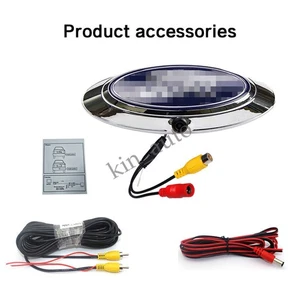 For Ford F150 F250 F350 F450 F550 (2004-2016) Chrome Emblem Logo Backup Camera - Picture 1 of 12
