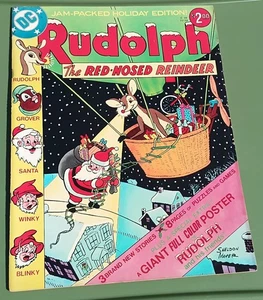 1976 DC COMICS RUDOLPH THE RED NOSED REINDEER Holiday Edition Christmas C-50 Vtg - Picture 1 of 16