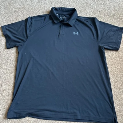 Black Under Armour Golf Top - Image 1 of 2