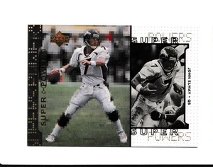1998 Upper Deck SUPER POWERS #S7 JOHN ELWAY Denver Broncos MINT - Picture 1 of 2
