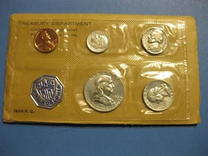1956 Type-1 Government Issued Proof Set with OGP Envelope - Picture 1 of 5