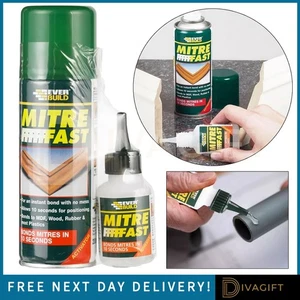 KIT DE UNIÓN RÁPIDA EVERBUILD INGLE STD SUPER PEGAMENTO 50G Y SPRAY ACTIVADOR 200ML NUEVO - Imagen 1 de 9