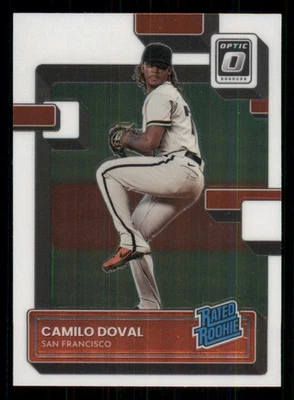 2022 Donruss Optic #72 Camilo Doval RR RC - Image 1 of 2