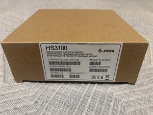 Zebra HS3100 Bluetooth Headset HS3100-OTH-SB ~ Genuine - Picture 1 of 2