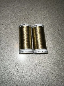 GUTERMANN CA02776 Poliestere Filo da Cucire 547 iarde Bobine Colore 24 Oro - Foto 1 di 4