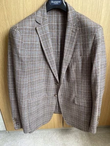 Hackett Wool & Silk Summer Jacket RRP £375 Perfect For Summer Wedding - Picture 1 of 7