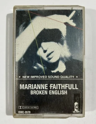 Marianne Faithfull - Broken English (Cassette Tape, 1979) Island Records Canada Foto 1 de 4