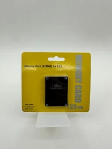 sony Memory card ps2 128 mb playstation 2 nuovo - Foto 1 di 3