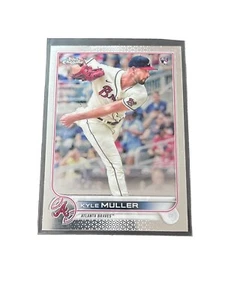 2022 Topps Chrome Kyle Muller #70 RC Atlanta Braves - Picture 1 of 3