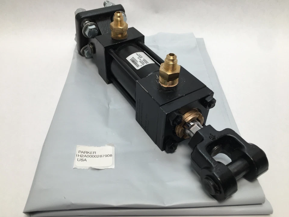 Cilindro hidráulico Parker 1H2A0000287908 250 psi 1,50 B B 2ALU18A1,500 1H-2A EE. UU. Foto 1 de 4