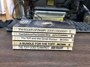 John Creasey Lot 5 books The Touch of Death; The Toff Goes to Market; A Bundle++ - Picture 1 of 9