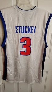 CAMISETA ADIDAS NBA DETROIT PISTONS RODNEY STOCKEY BLANCA TALLA M - Imagen 1 de 3
