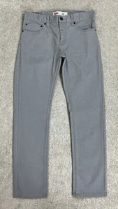 Levi's 511 Jeans Boys 16R 28x28 Gray Denim Jeans Slim - Picture 1 of 12