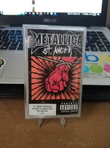 2003 Metallica St. Anger Cassette Tapes Metal Rock TESTED RARE - Picture 1 of 3