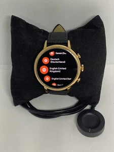Fossil Gen 4 Authentic Digital Dial Smart Watch Custom Band FTW6031 AB197 - Picture 1 of 10