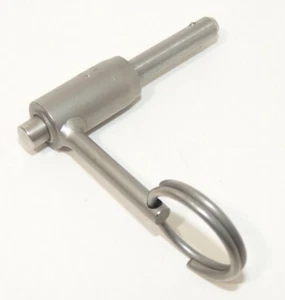 Avibank NAS1334C5C09D Push Button Stainless Ball Lock Pin 1/4 D .9 in L BLC4GL09 - Picture 1 of 2