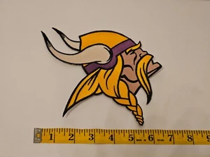 Parche de alta calidad bordado de hierro grande de 7" Minnesota Vikings ¡Envío GRATIS!! - Imagen 1 de 1