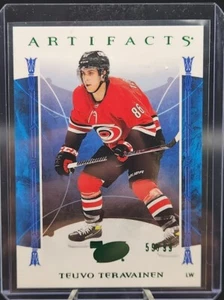 2022-23 Upper Deck Artifacts - Emerald #86 Teuvo Teravainen /99 - Picture 1 of 2