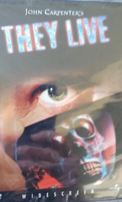 John Carpenters THEY LIVE DVD 2003 Universal Widescreen NEW SEALED Roddy Piper - Image 1 of 2