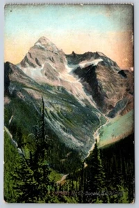 Postal antigua de Thompson Mt Sir Donald, Selkirks, Columbia Británica Canadá - Imagen 1 de 2