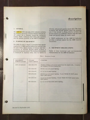Rockwell Collins 339F-12 Manual de servicio Foto 1 de 4