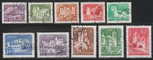 Hungary 1960 SC# 1282 - 1291 - Castles - Used CTO Lot # 109 - Picture 1 of 2