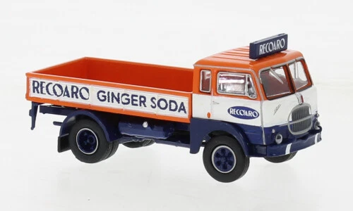 BREKINA 58605 Scala HO Fiat 642 con cassone Recoaro anno 1962