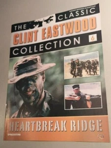 CLINT EASTWOOD Film Collection Magazine - Heartbreak Ridge #6 (No DVD) - Foto 1 di 1