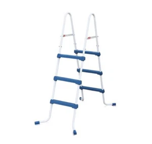 NEW 42 Inch Above Ground Pool Ladder 3 Step Safety No Slip Yard Garden Summer - Picture 1 of 2