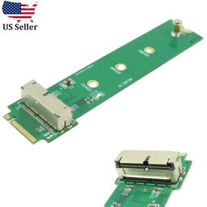 12+16 Pin SSD auf M.2 NGFF PCI-e Adapter Konverter passend für MacBook Air Pro 2013-15 US