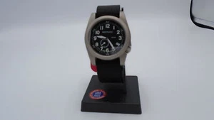 Bertucci A-11T Americana 13333 Mens Black Nylon Band Black Quartz Dial Watch - Picture 1 of 4