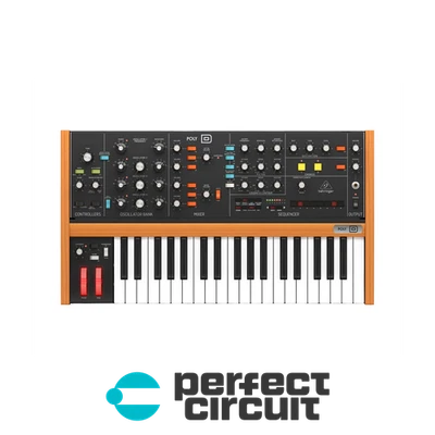 Behringer Poly D Teclado Analógico Parafónico SINTETIZADOR NUEVO - CIRCUITO PERFECTO Foto 1 de 4