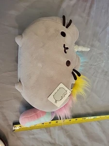 Pusheen Unicorn Kittycorn Plush Rainbow Gund Stuffed Caticorn Kawaii Kitty Cat - Picture 1 of 4