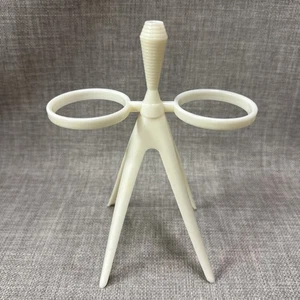Soporte de palillo de dientes vintage Tupperware Midget S & P soporte blanco solamente - Imagen 1 de 4