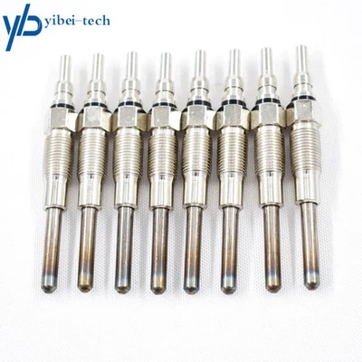 Set of 8 New Glow Plug For 1988-1994 Ford F250 F350 E250 E350 7.3L F2TZ12A342A - Изображение 1 из 4