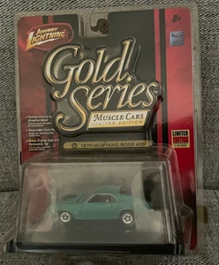 Johnny Lightning Gold Series Muscle Cars 1970 Ford Mustang Boss 429 Ltd Edition - Bild 1 von 3