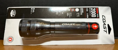 Светодиодный ручной фонарик Coast G450 2000 лм щелочные 33h IP54 6 AA аккумуляторы - Изображение 1 из 4