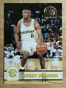 Aros 1993-94 quinto aniversario oro #340 Avery Johnson - Imagen 1 de 2